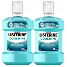 LISTERINE Cool Mint za svež dah in zdrave dlesni 1 l