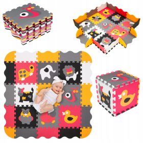 Piankasta podloga Humbi 3433 Živali 95x95 cm 9 kosov