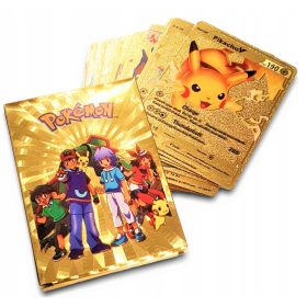ZLATI POKEMON KARTICE 55 kosov, plastično pakirane