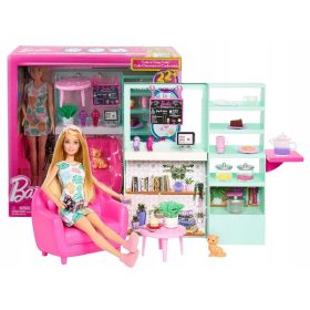 Barbie Prijetna Kavarna Sprostitev S Setom Cafe HKT94
