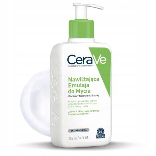Vlažilna emulzija za umivanje CeraVe 236ml - Za normalno in suho kožo