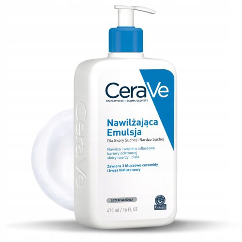 CeraVe Vlažilna emulzija za suho in zelo suho kožo, 473ml