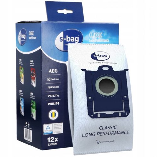 Optimized Name: Elektrolux S-Bag Classic Long Performance Sintetične Vrečke za Sesalnik, 12 kosov

Optimized Description: Oryginalne vrečke s-bag® Classic Long Performance od Elektroluxa so idealne za