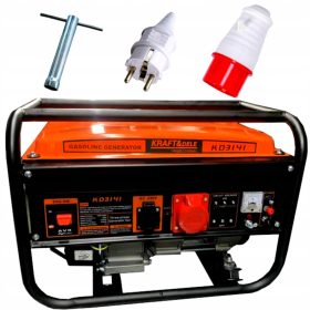   Agregat prądotwórczy Kraft&Dele 3200W 7KM benzinski generator