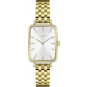   Zlata damska ura Torii G20GB.WG - eleganten modni dodatek za vsako priložnost. Marka Torii slovi po visoki kakovosti in natančnosti svojih izdelkov, ki združujejo sodoben dizajn s funkcionalnostjo. Ta