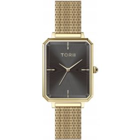 Zlata elegantna ženska ura Torii G23GS.B4