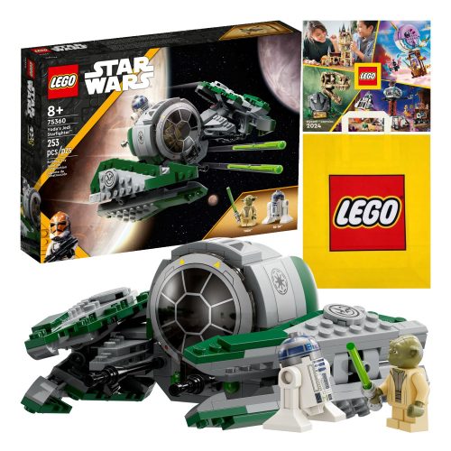 Lego STAR WARS 75360 Jedi Starfighter Yody + Darilna Vrečka + Katalog