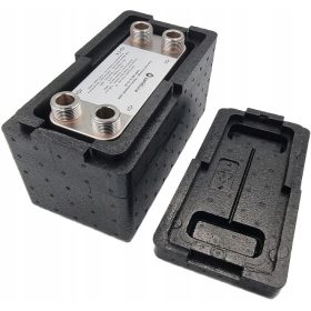   SANITLINE 40 PLOŠČNI IZMENJALNIK TOPLOTE MOČ 35kW 4x 3/4" + TOPLOTNA IZOLACIJA