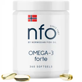   NFO Omega-3 Forte: Kapsule S Norveškim Ribjim Oljem in Vitaminom E