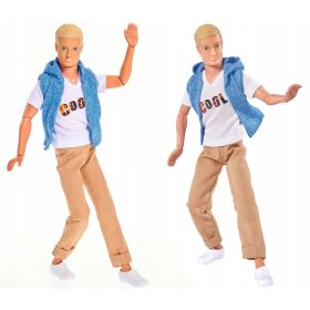 Lutka Kevin v modnih oblačilih Steffi Love Ken Blonde