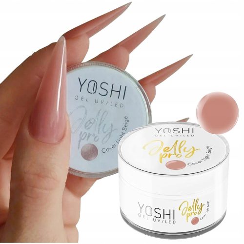 YOSHI JELLY PRO GALERI GEL ZA NOHTE SVETLO BEŽ 15 g