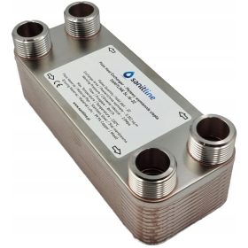 Toplotni izmenjevalnik Sanitline 22 plošča 30kW 4x 1"