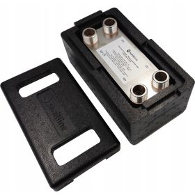   Toplotni izmenjevalnik Sanitline SL-16-26 Moč 35kW 4x 1" + Izolacija