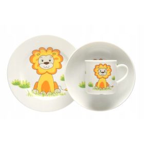 Lubiana otroški jedilni set iz nerjavečega jekla