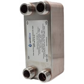   SANITLINE 34 PLOŠČNI IZMENJALNIK TOPLOTE MOČ 45kW 4x 1" KAL