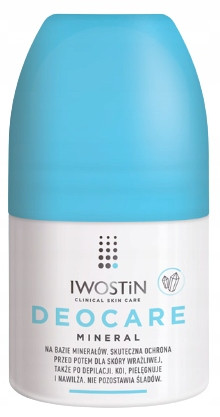 Naravni antiperspirant Iwostin Deocare Mineral 50 ml – za občutljivo kožo