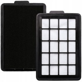   Zamenljiv pralni filter + gobica za sesalnik Amica Bagio Eco VM, ustrezen za modele VM 3011, 3021, 3041, 3042, 3043, 3044, 3045, 3046. Ta zamenljiv filter je idealen za ohranjanje moči sesanja na najv