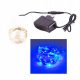 MODRE LED LUČKE 100 kosov 10M ELEKTRIČNIH KABLOV