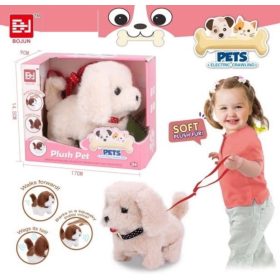 INTERAKTIVNI PES NA BATERIJE ZA SPREHODE IN IGRO