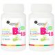 Aliness B-15 Methyl Vitamin B kompleks z 200 kapsulami za podporo metabolizma in jeter
