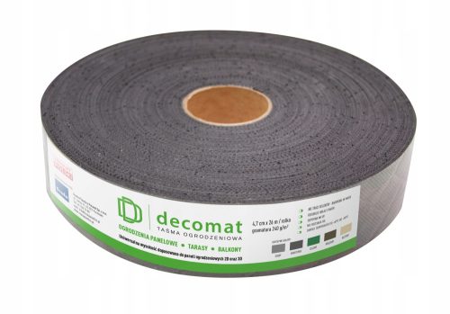 Decomat trak ograje 4,7 cm x 26 m GRAFIT