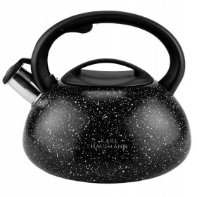 KOTEL Z PIŠČALKO, JEKLO, INDUKCIJA, MARMOR, 3 L