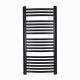 Električni kopalniški radiator CARO 120/50 1150 W 580 x 1150 mm črn