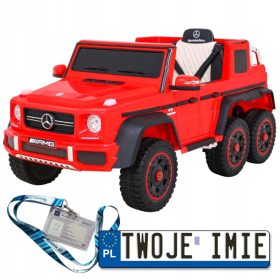 AKUMULATOR ELEKTRIČNI AVTO MERCEDES G63 6X6 AMG LED 4X35W
