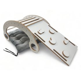 Montessori Leseni Gugalnik + Siva Blazina + Stena + Tobogan