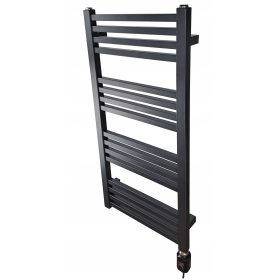   Električni kopalniški radiator Luxor 300 W 400 x 700 mm črn