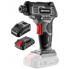   Kompresor Graphite Energy+ 18V 2AH brez olja za pnevmatike in športne opreme