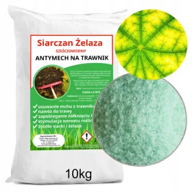  Optimized name: Siarczan železa 10 kg - Gnojilo za rastline

Optimized description: Siarczan železa je visokokakovostno gnojilo, ki je idealno za preprečevanje kloroze in spodbujanje zdrave rasti rast