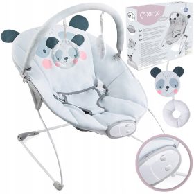 MoMi Lesenka z wibracijami in glasbo - siva