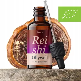   Ollywell Reishi - Premium Ekstrakt za Podporo Zdravja in Dolgoživosti