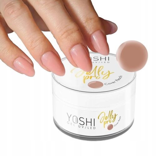 YOSHI JELLY PRO GEL UV LED - ŽEL ZA GRADNJO POKROVA BRESKEV 50 g