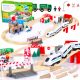 Drewnena vlakca Kinderplay, vlakca na baterije
