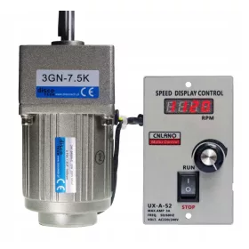 Motor z zobniškim zobnikom 15 W DISCOTECH 170 vrt./min