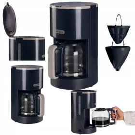  Ariete 1394/00 Black drip kavni aparat, 12 kav