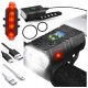 Interlook BL03+BL069 LED luči za kolo 1000 lm USB baterija