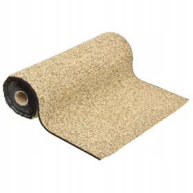 Kamnita preproga za vodni ribnik, peskasta, 250x60 cm