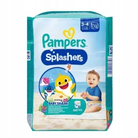 Pampers Splashers plenice za plavanje Velikost 3 12 kosov