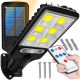 ARSA GO solarna ulična svetilka 200 W 6000 lm, senzor gibanja, zunanja vrtna COB + daljinski upravljalnik