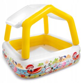 Bazen Intex s senčnikom 157 x 157 cm