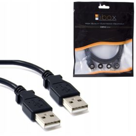 Kakovosten USB-USB podaljšek Libox LB0013 črne barve
