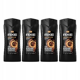 AXE Temptacija za moške set gelov za tuširanje 4x400 ml