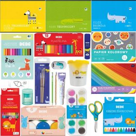   OLSKI PAKET ZA UČENCE 1-3 RAZREDA XXL BEBE KIDS PREMIUM KAKOVOST ZA PRVI RAZRED