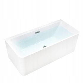   Hydrosan Sofia pravokotna akrilna kopalna kad, stranski odtok, 170 x 75 cm