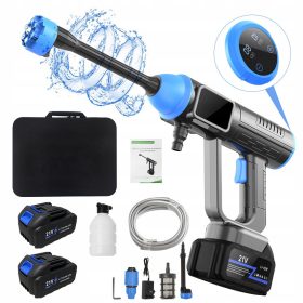   Visokotlačni brezžični čistilnik 2× 21V 30BAR 15000mAh SET