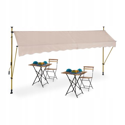 Markiza balkona s sponko 3mX1,2m