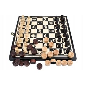  LESENE otroške šahovske figure 26 cm ŽIVALI